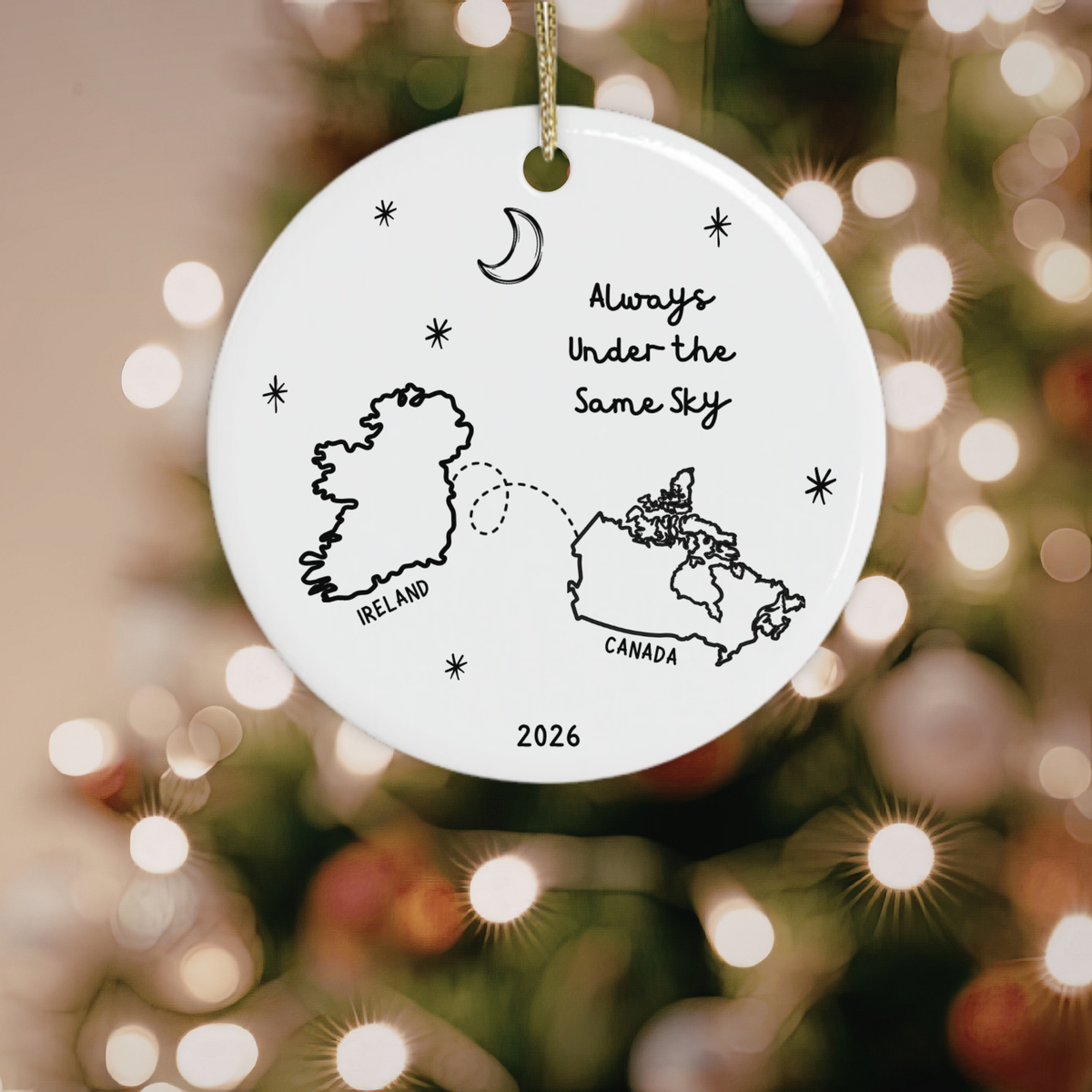 A meaningful Christmas keepsake for the people connected across Ireland and Canada.