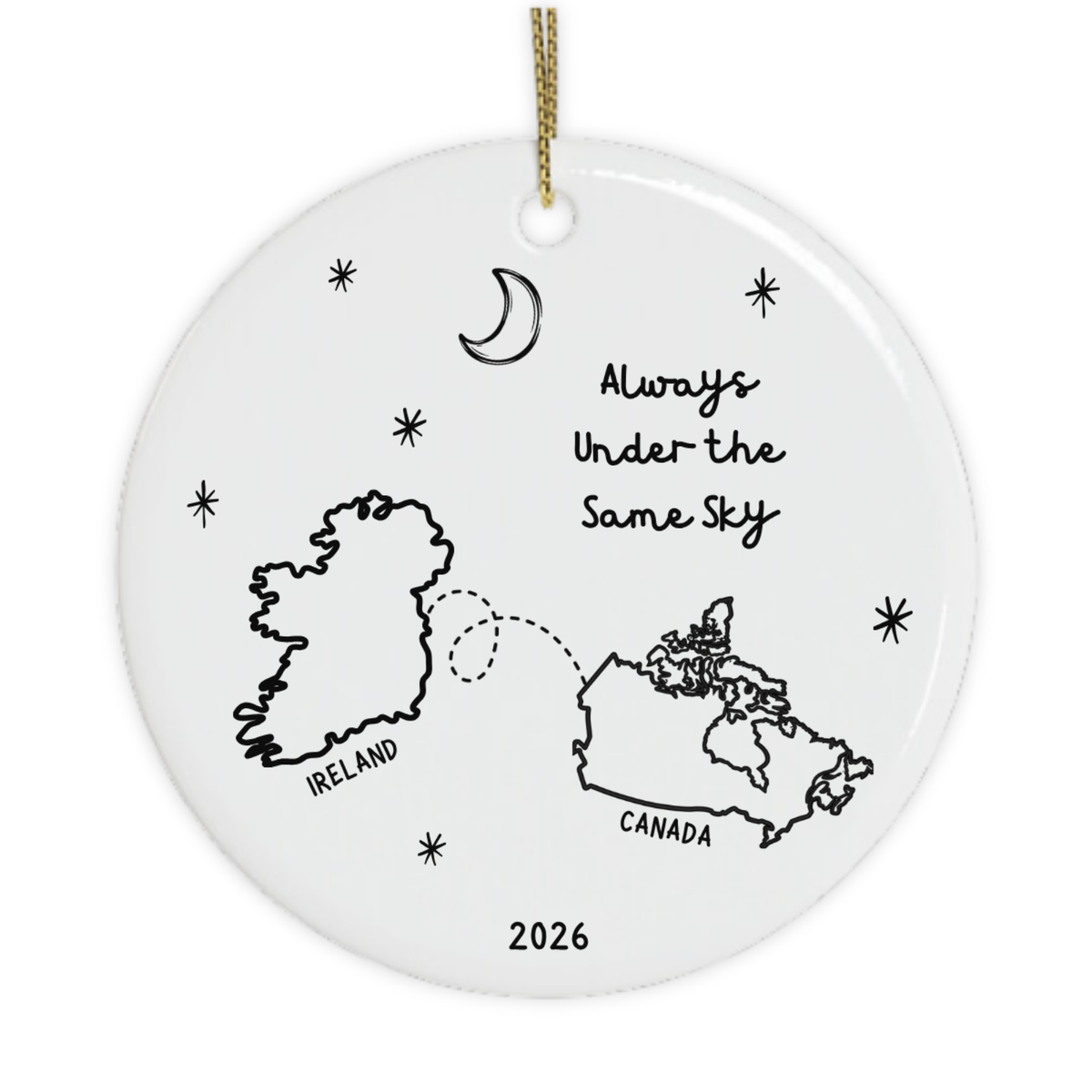 A meaningful Christmas gift for family and friends connected across Ireland to Canada.