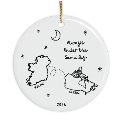 A meaningful Christmas gift for family and friends connected across Ireland to Canada.