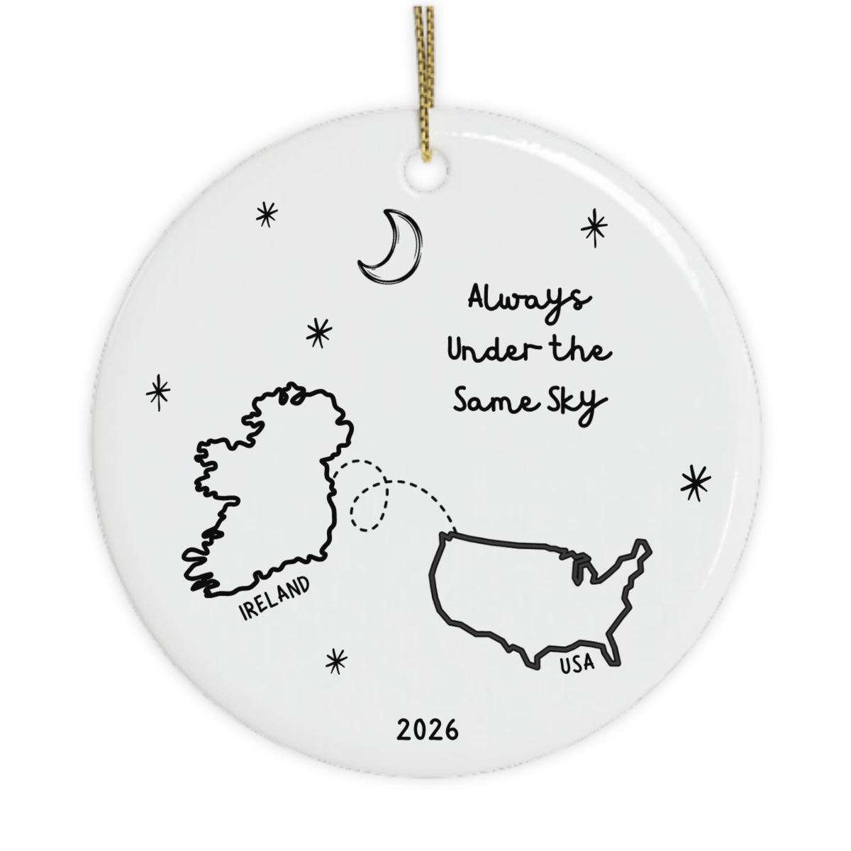 A meaningful Christmas gift for family and friends connected across Ireland to USA.