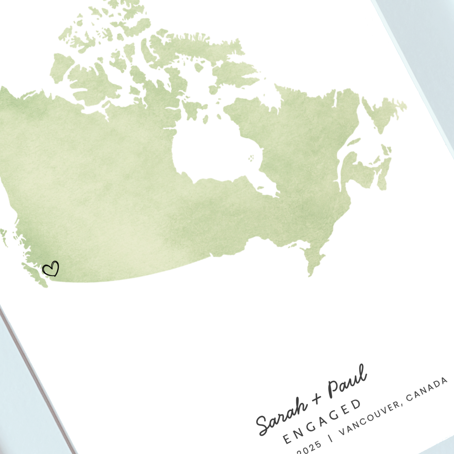 personalised-canada-engagement_abroad-keepsake close up